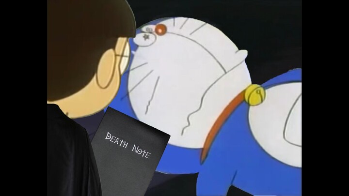 Nobita: I wrote your name because I was afraid it would get confiscated...