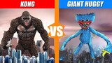 Kong (2021) vs Giant Huggy Wuggy | SPORE