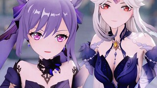 【原神】刻晴凝光新皮肤美美的