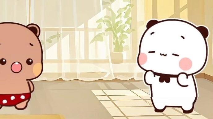 I've become a wife, why should I make room for you? #一二布布日常#康复系动漫#布布一二