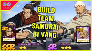 One Punch Man: The Strongest - Build Team SAMURAI & BI VÀNG Dame AOE Khủng Quét Bay Team Địch