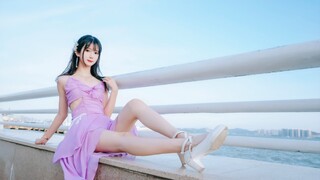 韩舞初尝试！❤️《Violeta》——带你去看海边长廊！——【小清】