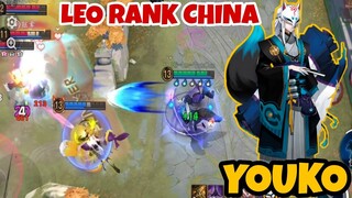 Onmyoji Arena - LEO RANK CHINA cách sử dụng Youko hành nát đường dưới