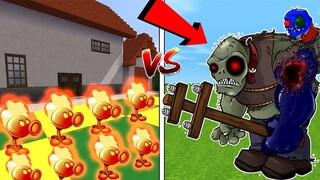 ZOMBIE.EXE KHỔNG LỒ TẤN CÔNG NHÀ ĐƯỢC BẢO VỆ BẰNG 1000 SÚNG LỬA CỦA KHANG DỪA | Plants vs Zombies