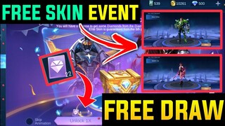 FREE SKINS.! || DOUBLE 11 DIAMOND VAULT EVENT IN MOBILE LEGENDS