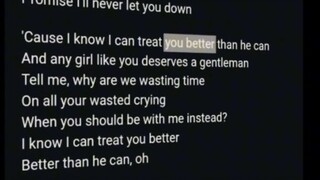 better than he can