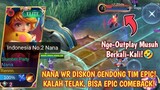 PRANK PICK NANA WR MINUS 40%! TAPI BISA GENDONG TIM🤣 TOP GLOBAL NANA GAMEPLAY - MOBILE LEGENDS