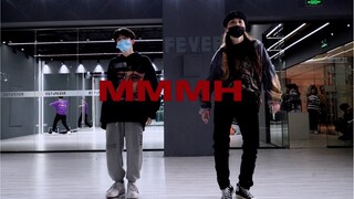 【FEVER】鼻血警告！弟弟顶着跨来了！KAI金钟仁《Mmmh》姐弟超绝翻跳