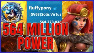 fluffypony Account Update (564 MILLION POWER KRAKEN) Rise of Kingdoms