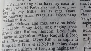 Pang Araw Araw na Talata.                           Genesis 36:9-15