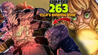 KINAWAWA SI SUKUNA!!! 🥶 YUJI'S BINDING VOW!!! Jujutsu Kaisen 263 Full Tagalog Chapter Review JJK263