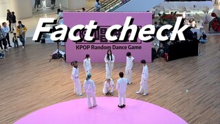 Tái hiện màn vũ đạo siêu toàn diện "Fact check" của NCT127 | Ảnh chụp từ trên cao của bộ đồng phục t