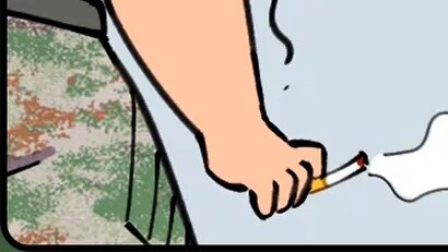 Monitor: Ini semua sisa makananku.