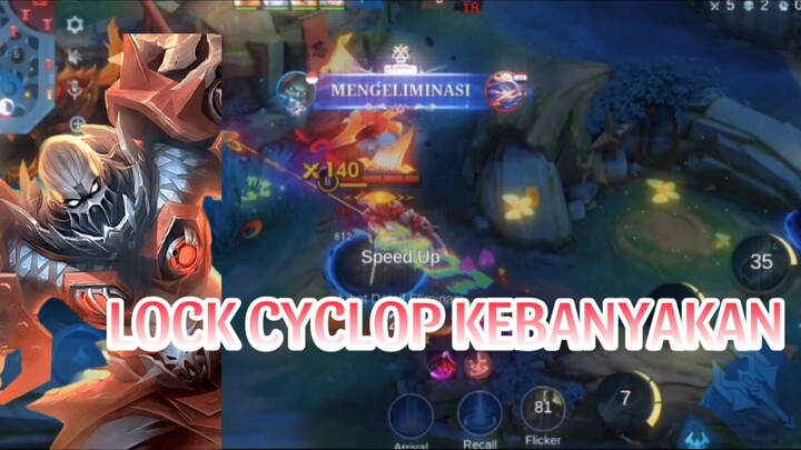 LOCK CYCLOP KEBANYAKAN:)