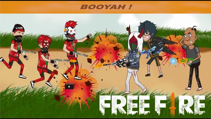 Animasi Free Fire Lucu#Lawan Squad Merah Sok Jago Bang Budl 01 Gaming Boyah#