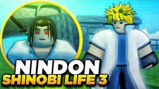 NINDON "SHINOBI LIFE 3" NOVO MELHOR JOGO DE NARUTO?!!!