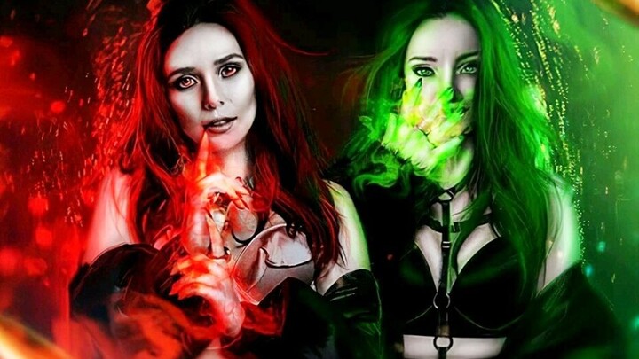 【الساحرة القرمزية × نورث ستار】 مونتاج مثير لابنة ماغنيتو!