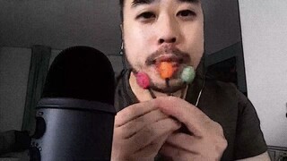 Animated ASMR Eating 3 Lollipop 🍭 Mouth Sounds & Eating Sounds 🍭