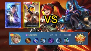 Layla vs miya & lesley... bantuin like, komen, share, follow juga ya