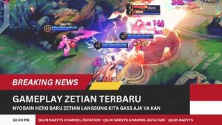 Zetian hero baru ini sangat bagus? Kita coba di Ranked‼️