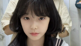 Ini dia gaya kepang Raina yang kalian tunggu-tunggu～ Cuma karena mataku kurang jeli, jadi nggak keli