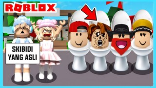 Aku Dan Adiku Bertemu Skibidi Toilet Bacon Di Roblox ft @Shasyaalala