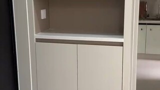 谁家装了这种鞋柜 教教我活动层板怎么取