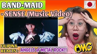BANDMAID - SENSE (Music Video) || FILIPINA REACTS