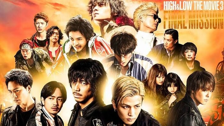 High And Low The Movie 3 SUB INDO