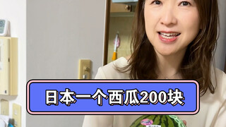 Spent 200 yuan on a watermelon, and my Japanese girlfriend's family was overjoyed!