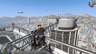 GTA 5 Hài hước - Tổng hợp các cú nhảy điên rồ nhất #GTA #game