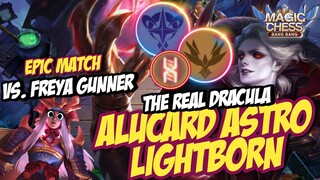 HYPER 3 STAR ALUCARD ASTRO VS HYPER 3 STAR FREYA GUNNER ! MAGIC CHESS