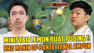 MINSITHAR RRQ LEMON TERLALU OP !!CUMA MINSITHAR LEMON BUAT LAWAN TAK BERDAYA. SKILL KELAS DEWA !!