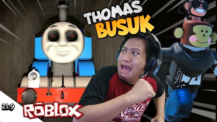 THOMAS EXE DI DUNIA ROBLOX BERTEMU DENGAN PAHLAWAN NYEMOT!!! Rpblox The Tunel [INDO] ~Ditabraks!