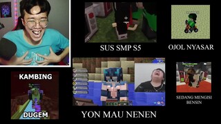 MengNGAKAK Bareng Anak Sans SMP & PIXELMON... (REAKSIINNYA RADAK SUS)