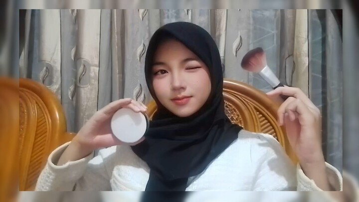 ✨2 cara memakai bedak tabur✨