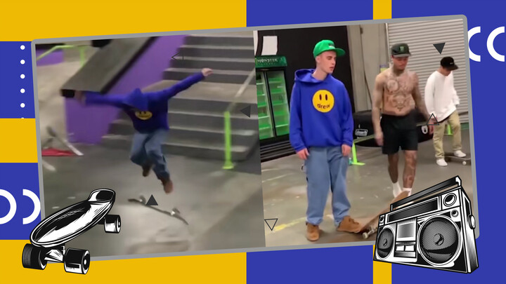 [Justin Bieber] Ganteng! Tunjukkan Skill Skateboard-nya!