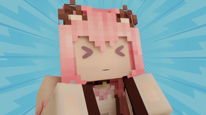 【แอนิเมชั่น Minecraft 】ชีวิตประจำวันของ Cat Maid~