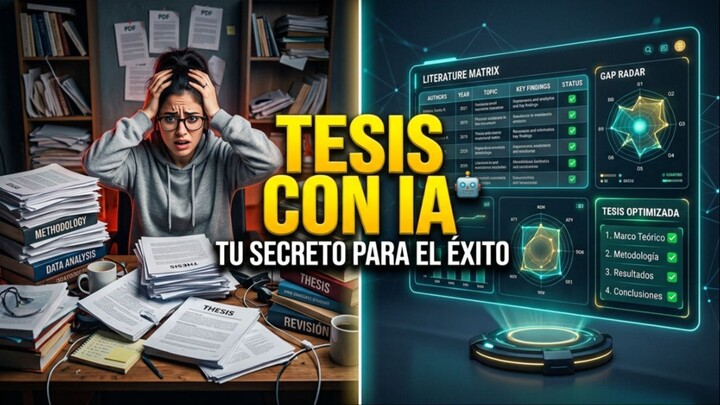 【Tesis sin Estrés Dejé de leer 100 papers: El Sistema de IA que automatiza tu investigación