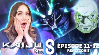 BERSERKER MODE!! | KAIJU NO 8 Episode 11 & 12  REACTION