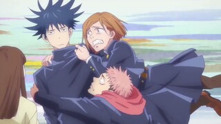 megumi est entrain de se faire draguer😂: jujutsu kaisen VF🇫🇷🇫🇷