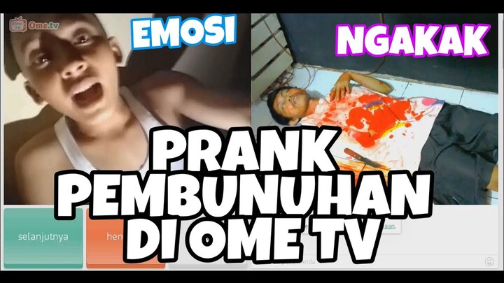 NGEPRANK PEMBUNUHAN DI OME TV ! NGAKAK PARAH PADA EMOSI !!!