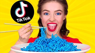 เรามาทดสอบไอเดียบน TikTok ดูซิว่ามันเวิร์คมั้ย || เคล็ดลับเกี่ยวกับอาหารสุดเจ๋งโดย 123 GO! FOOD