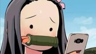 Nezuko: แปลกจัง...อะไรเนี่ย... ดูอีกครั้ง!