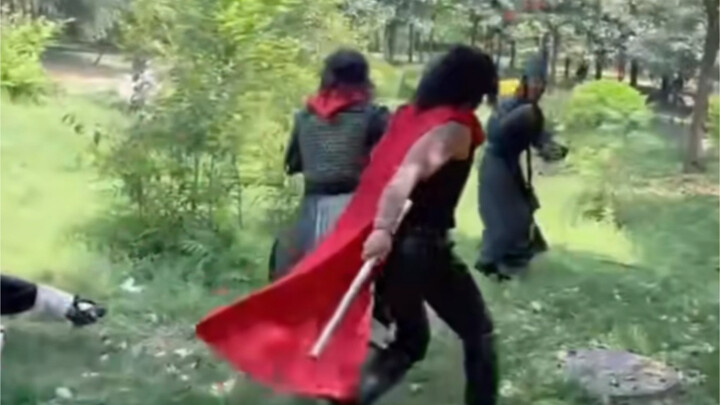 Guan Yu came to Shaanxi and got beaten up by Bu Jingyun, Sun Wukong, and Zhu Bajie.