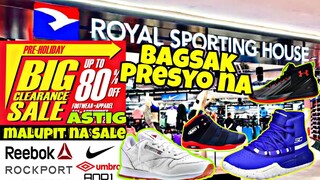 BAGSAK PRESYO DIN SA MGA SAPATOS SA OUTLET NATO 1,300 PESOS NALANG! MATINDI! UNDER ARMOUR, REEBOK