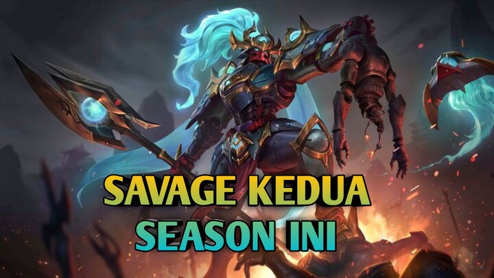 PUSH AWAL SEASON LANGSUNG SAVAGE ! | ALPHA MLBB