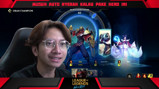 Make Zed Musuh Auto Nyerah - League Of Legends : Wild Rift Indonesia