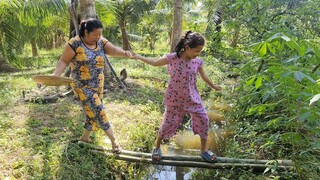 Bà Nội Đi Cẩn Thận Cầu Yếu Lắm Để Con Dắt Qua Cho | TKQ & Family T868