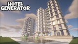 HOTEL GENERATOR IN MINECRAFT!! (Command Block Creations)